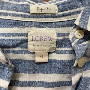 J Crew XS Long Sleeve Button Up